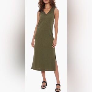 EUC Paige Sage Sleeveless Green Maxi Dress Size Medium